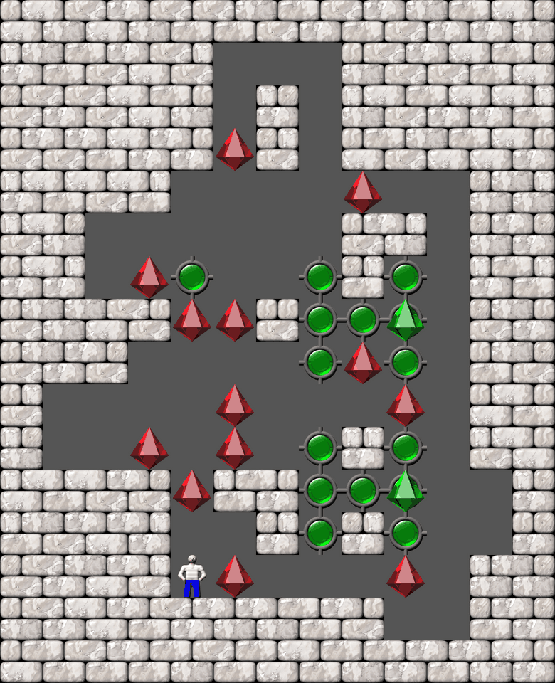 Sokoban Bugs1005 collections level 283